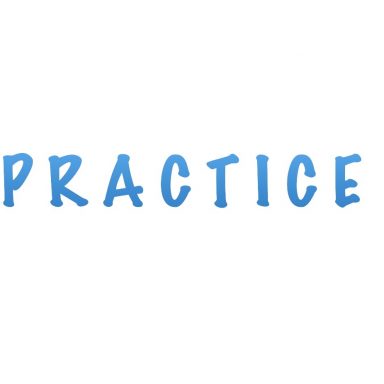 The more we practice something…